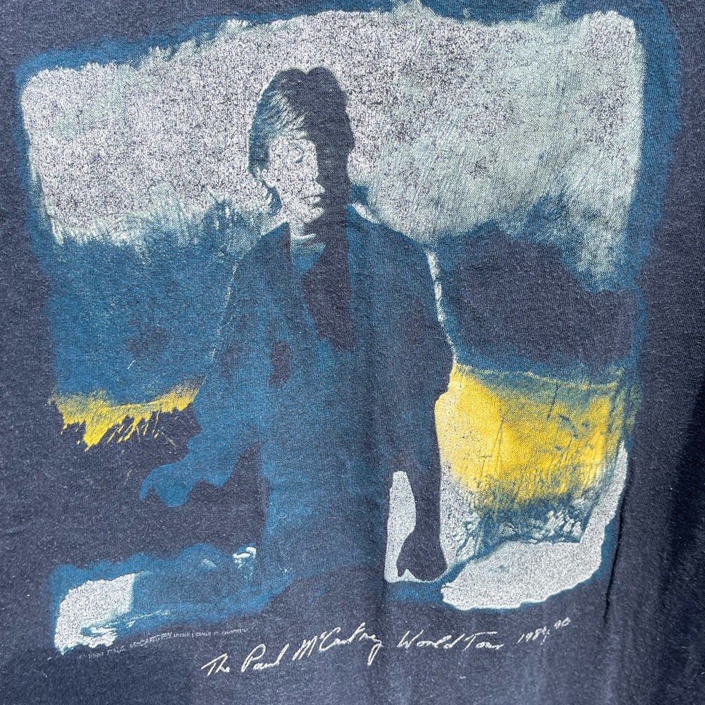 Paul McCartney World Tour TShirt Vintage